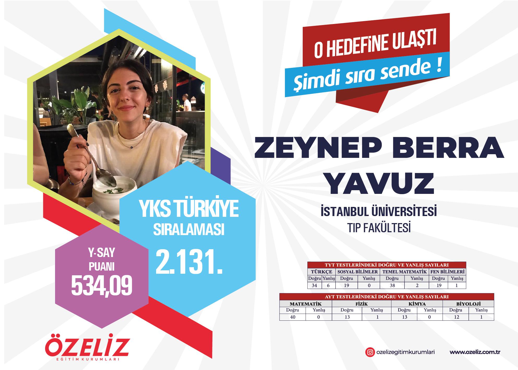 Zeynep Berra Yavuz 